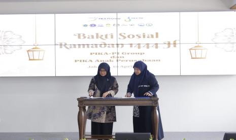 Untuk memperingati bulan suci Ramadan 1444 Hijriyah, Perkumpulan Istri Karyawan Pupuk Indonesia Group (Pika-PI) Group) melaksanakan kegiatan bakti sosial dua tahap dengan konsep dan sasaran yang berbeda. Adapun sasarannya adalah tenaga alih daya (outsourcing) dan yayasan yatim piatu yang dilaksanakan di Kantor Pusat PT Pupuk Indonesia (Persero), Jalan Taman Anggrek, Kemanggisan, Jakarta Barat.