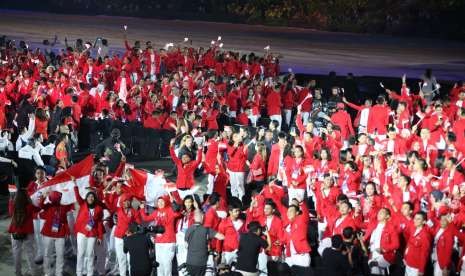 Puan Pembukaan Asian Games 2018 Sukses Indonesia Bangga Republika Online