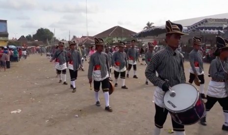 Upacara Saparan Bekakak di Desa Ambarketawang, Kecamatan Gamping, Kabupaten Sleman, DI Yogyakarta