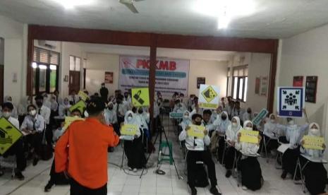 Upaya pengurangan risiko bencana di kampus oleh BPBD Kota Sukabumi pada 2022.