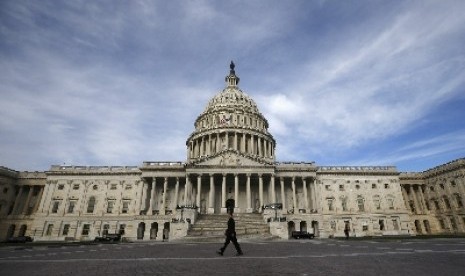 US Capitol Building menjadi salah satu ikon Washington DC.