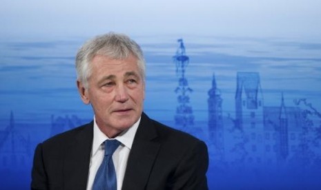 US Defense Secretary Chuck Hagel attends at the annual Munich Security Conference February 1, 2014. (File photo)