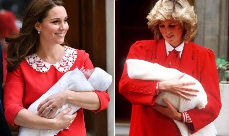 Busana Kate yang terinspirasi dari Putri Diana merupakan bentuk penghormatan kepada mendiang mertuanya Putri Diana.