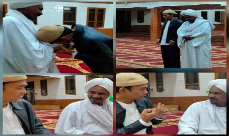 ustadz Abdul Somad bersama  Prof. Dr. Syaikh Omar al-Ma