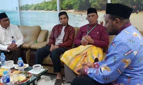 Ustadz Abdul Somad tiba di kepulauan Raja Ampat, Papu Barat, (22/9).