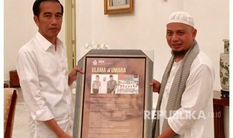 Ustaz Arifin Ilham dan Presiden Jokowi