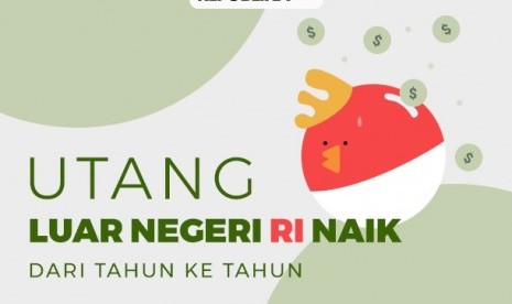 Utang luar negeri Indonesia, ilustrasi.