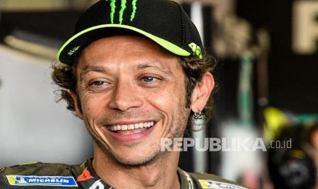 Valentino Rossi pensiun dari MotoGP. (ilustrasi)