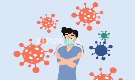 Pusat Pengendalian dan Pencegahan Penyakit (CDC) Amerika Serikat (AS) mengungkapkan bahwa lebih dari 73 persen kasus Covid-19 baru di AS disebabkan oleh varian omicron. (ilustrasi).