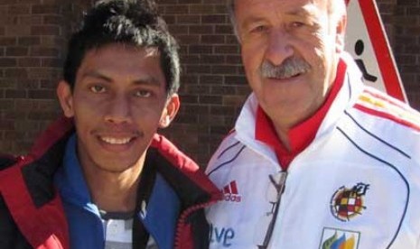 Vicente Del Bosque dengan Republika Online