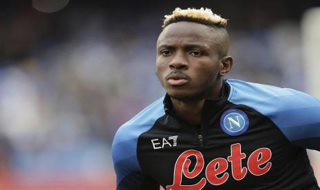 Victor Osimhen dari Napoli jadi incaran sejumlah klub besar.