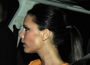 Victoria Beckham jerawatan