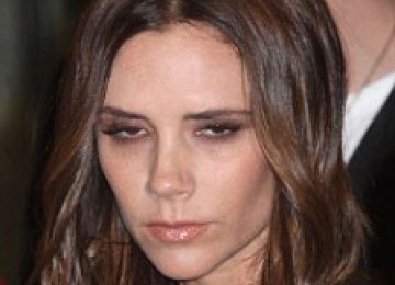 Victoria Beckham yang kelelahan