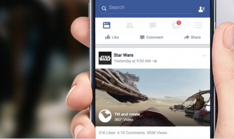 Video 360 di Facebook