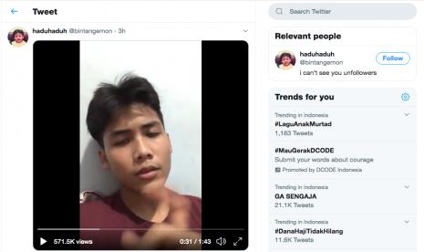 Viral @bintangemon kritik ringannya tuntutan terhadap pelaku penyiraman Novel Baswedan.