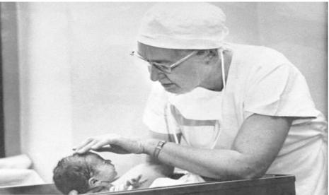 Virginia Apgar.