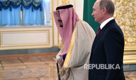 Vladimir Putin dan Raja Salman