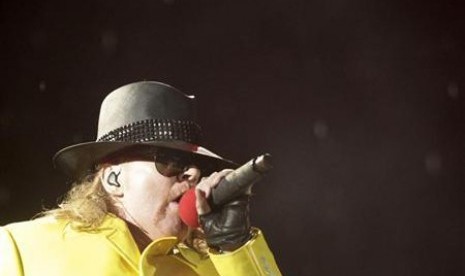 Vokalis Guns N' Roses, Axl Rose.