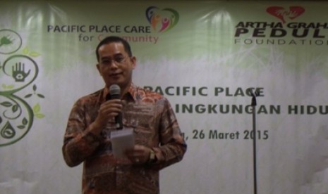 VP Operation Support Services PT Pacific Place Jakarta Ishak A. Muin