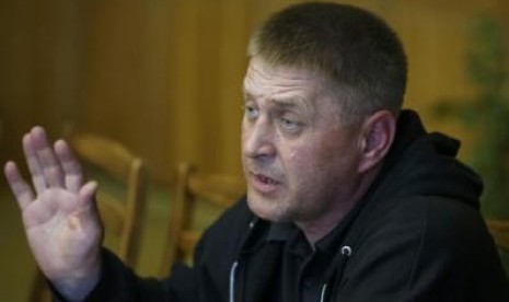 Vyacheslav Ponomaryov, walikota Slaviansk, Ukraina Timur.