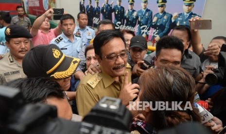 Acting governor of Jakarta Djarot Saiful Hidayat