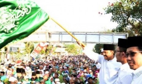 Wagub Jatim Saifullah Yusuf di tengah acara pra Muktamar NU ke-33