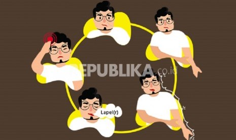 Perbedaan antara strok dan strok ringan (ilustrasi).