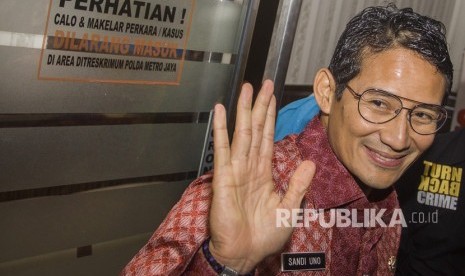 Wakil Gubernur DKI Jakarta Sandiaga Uno