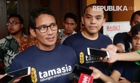 Wakil Gubernur DKI Jakarta terpilih, Sandiaga Uno