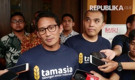 Wakil Gubernur DKI Jakarta terpilih, Sandiaga Uno