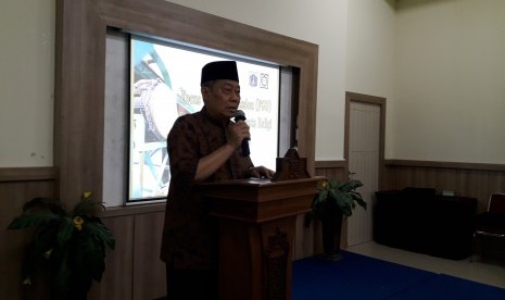 Wakil Kepala Badan Manajemen JIC KH Khudrin Hasbullah membuka FGD  studi pengelolaan wisata religi berbasis masjid.