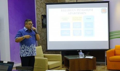 Wakil Ketua Bidang Pengelolaan Ruang dan Apartemen Real Estate Indonesia (REI), Mualim Wijoyo