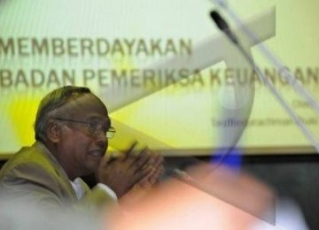 Wakil Ketua BPK Bidang Investigasi Taufiqurrahman Ruki