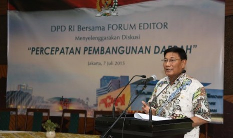 Wakil Ketua Dewan Perwakilan Daerah Farouk Muhammad