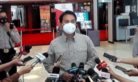 Wakil Ketua Dewan Perwakilan Rakyat (DPR) Azis Syamsuddin. Azis meminta polisi transparan ungkap kasus penembakan di Cengkareng