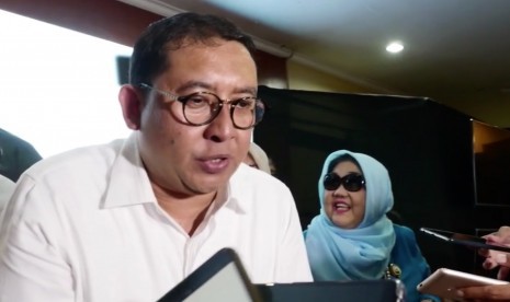 Anggota Dewan Pengarah Badan Pemenangan Nasional (BPN) Prabowo Subianto-Sandiaga Uno, Fadli Zon.