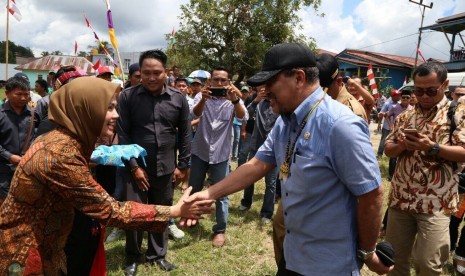 Wakil Ketua DPD RI Nono Sampono saat kunjungan kerja ke Kaltara.