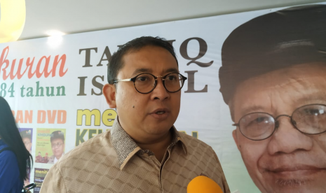 Wakil ketua DPR Fadli Zon 