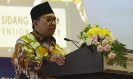 Wakil Ketua DPR RI, Fadli Zon membuka gelaran Islamic Book Fair 2018 di JCC, Senayan, Jakarta.