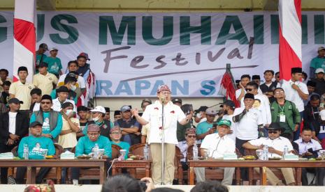 Wakil Ketua DPR RI Koordinator Bisang Kesejahteraan Rakyat Abdul Muhaimin Iskandar (Gus Muhaimin) mengagumi tradisi budaya Madura yang begitu kental dan khas, salah satu di antaranya adalah Karapan Sapi.