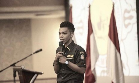 Wakil Ketua II DPD Angkatan Muda Pembaharuan Indonesia (AMPI) Kota Bekasi, Zulfikri Irhamdani.