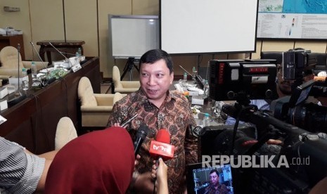 Wakil Ketua Komisi II DPR-RI, Fandi Utomo di Ruang KK 1, Gedung Nusantara, Selasa (17/10).