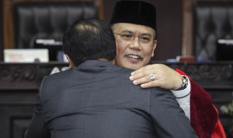 Wakil Ketua Mahkamah Konstitusi (MK) Aswanto 