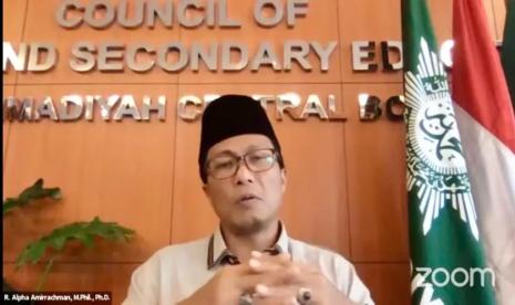 Wakil Ketua Majelis Dikdasmen PNF PP Muhammadiyah, Alpha Amirrachman.