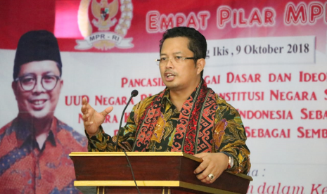  Wakil Ketua Majelis Permusyawaratan Rakyat (MPR) RI Mahyudin.