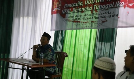 Wakil Ketua MPR Hidayat Nur Wahid.