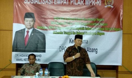 Wakil Ketua MPR Hidayat Nur Wahid (HNW).