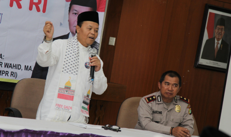 Wakil Ketua MPR Hidayat Nur Wahid (HNW).