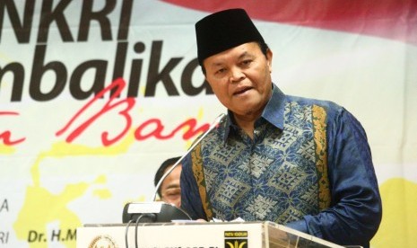 Wakil Ketua MPR Hidayat Nur Wahid menjadi pembicara kunci dalam diskusi publik yang diselenggarakan Fraksi PKS DPR RI dalam rangka memperingati Mosi Integral Mohammad Natsir 3 April 1950 di Ruang Pleno Fraksi PKS DPR RI, Selasa (3/4). 