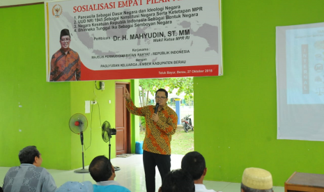 Wakil Ketua MPR Mahyudin.